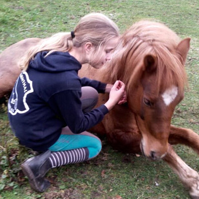 Finja und unser Junior in trauter Zweisamkeit :-)