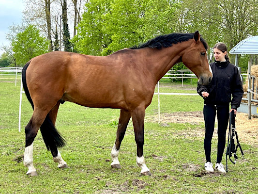 Rike mit Clooney
